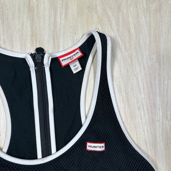 Hunter for Target Black Mesh Overlay Sheer Casual Sporty Athleisure Dress XS - Picture 3 of 12